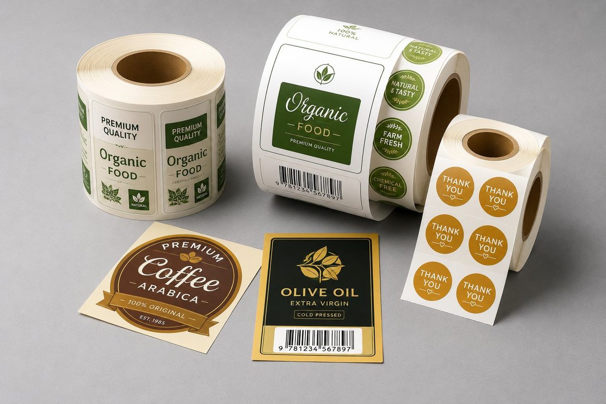 Paper labels & decals
