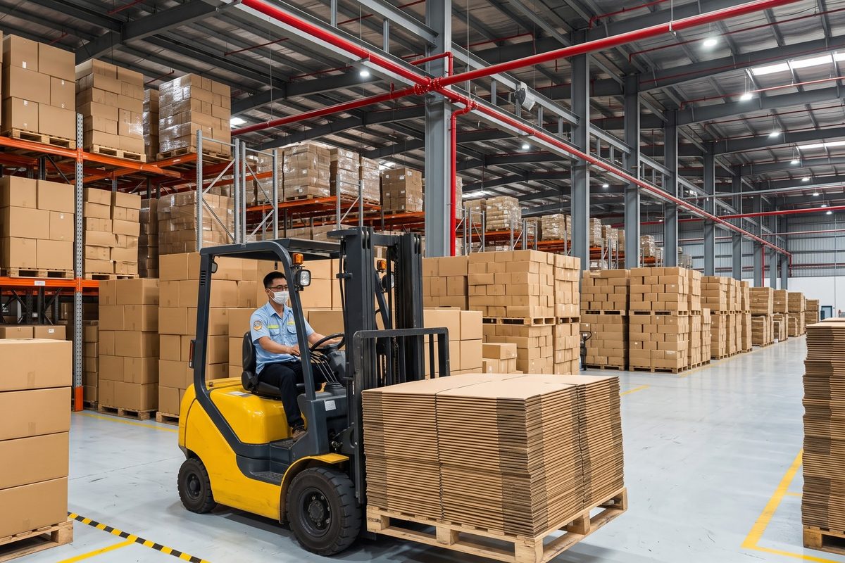 Finished goods warehouse